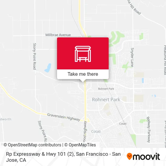 Rp Expressway & Hwy 101 (2) map