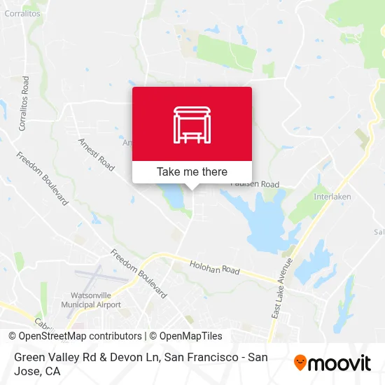 Green Valley Rd & Devon Ln map