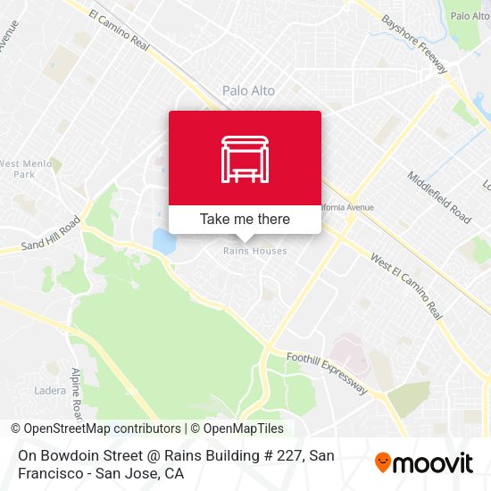 On Bowdoin Street @ Rains Building # 227 map