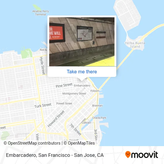 Mapa de Embarcadero