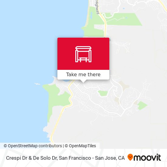 Crespi Dr & De Solo Dr map