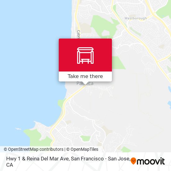 Mapa de Hwy 1 & Reina Del Mar Ave