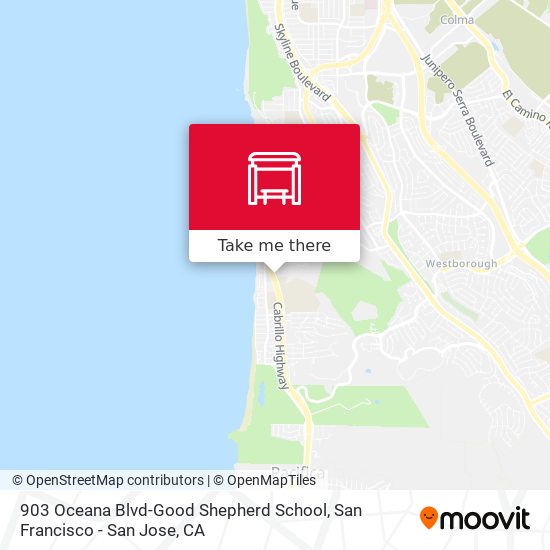 903 Oceana Blvd-Good Shepherd School map