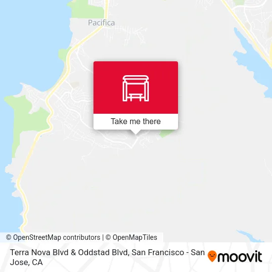 Terra Nova Blvd & Oddstad Blvd map