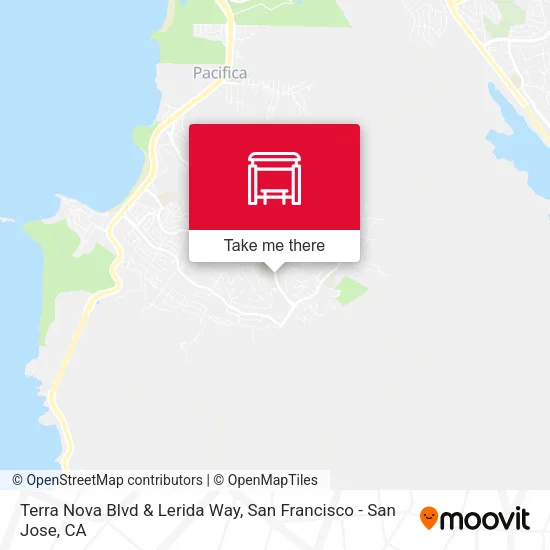 Terra Nova Blvd & Lerida Way map