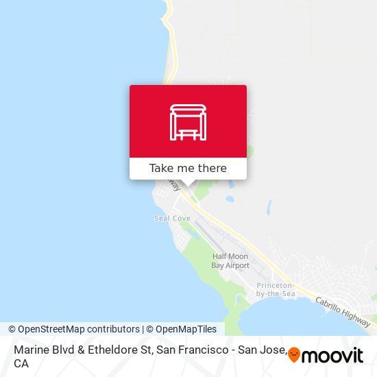 Marine Blvd & Etheldore St map