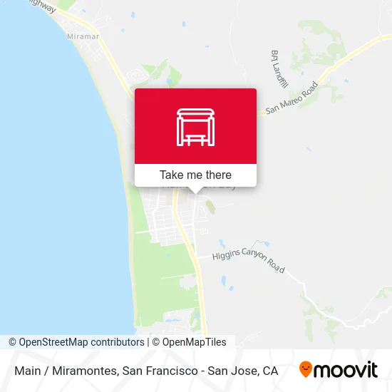 Main / Miramontes map