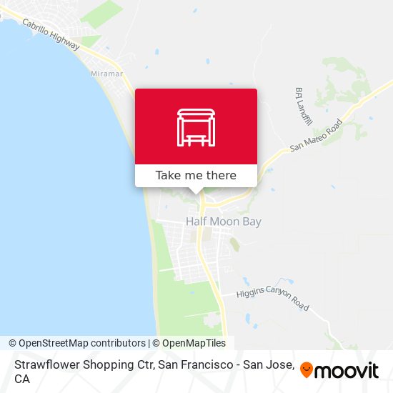 Mapa de Strawflower Shopping Ctr