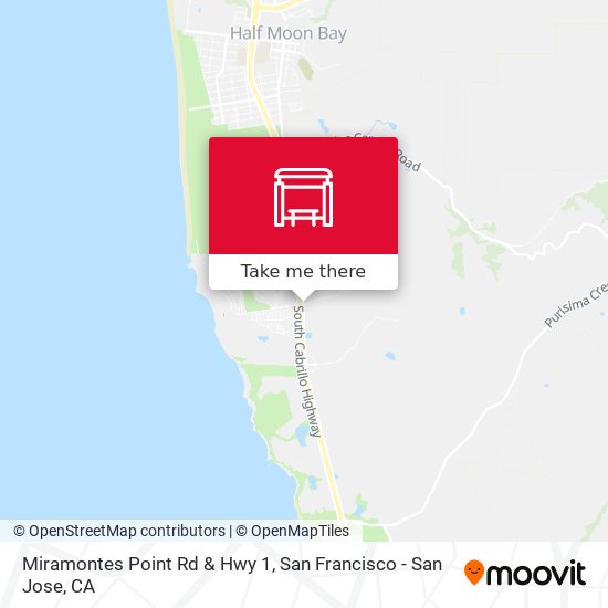 Mapa de Miramontes Point Rd & Hwy 1