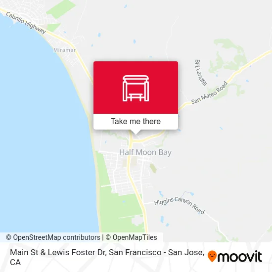 Main St & Lewis Foster Dr map
