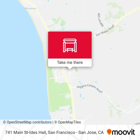 741 Main St-Ides Hall map