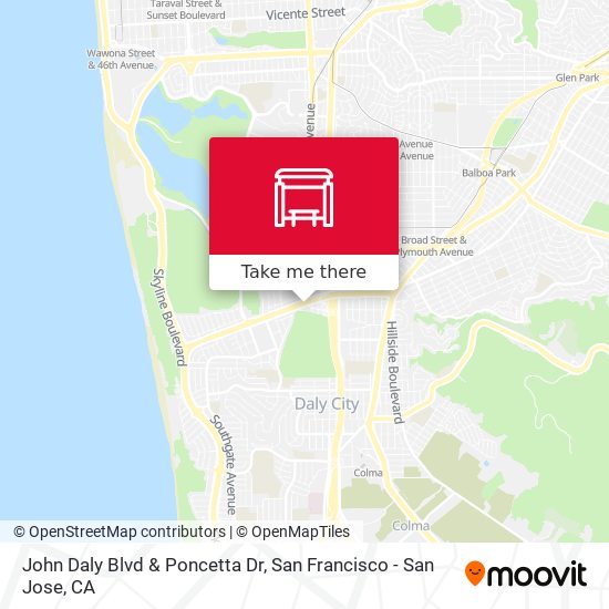 John Daly Blvd & Poncetta Dr map