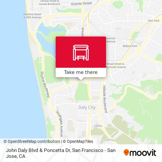 Mapa de John Daly Blvd & Poncetta Dr