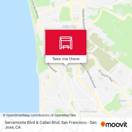 Mapa de Serramonte Blvd & Callan Blvd