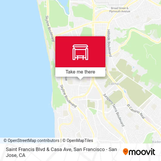 Mapa de Saint Francis Blvd & Casa Ave
