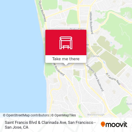 Mapa de Saint Francis Blvd & Clarinada Ave