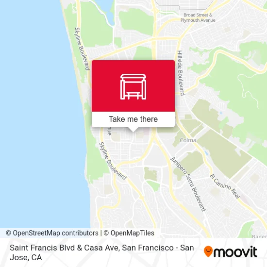Mapa de Saint Francis Blvd & Casa Ave