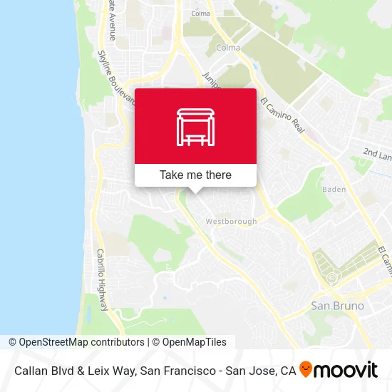 Callan Blvd & Leix Way map