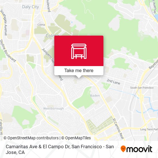 Camaritas Ave & El Campo Dr map