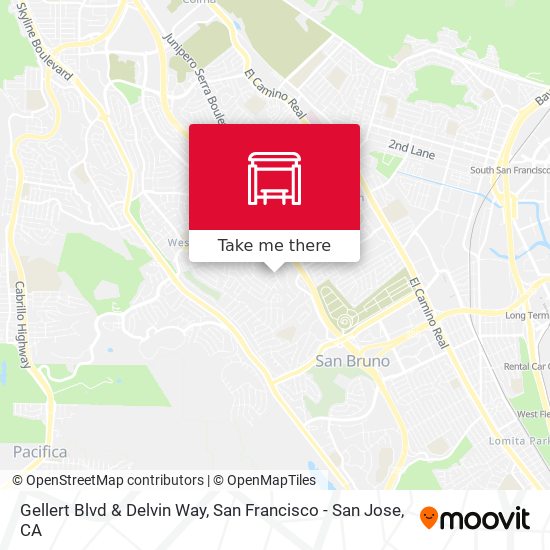 Gellert Blvd & Delvin Way map