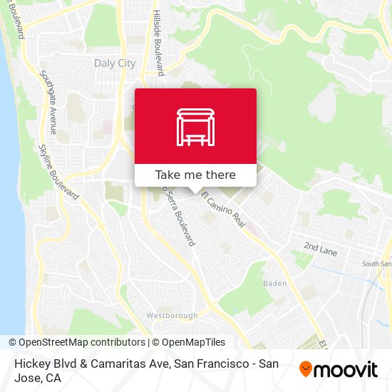 Hickey Blvd & Camaritas Ave map