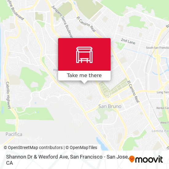 Shannon Dr & Wexford Ave map