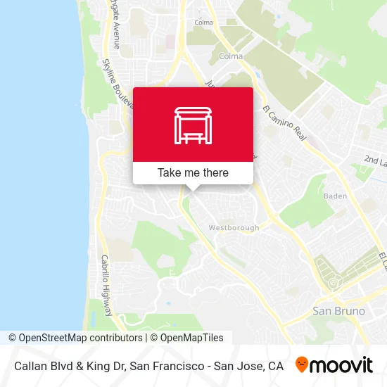 Mapa de Callan Blvd & King Dr