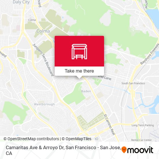 Camaritas Ave & Arroyo Dr map