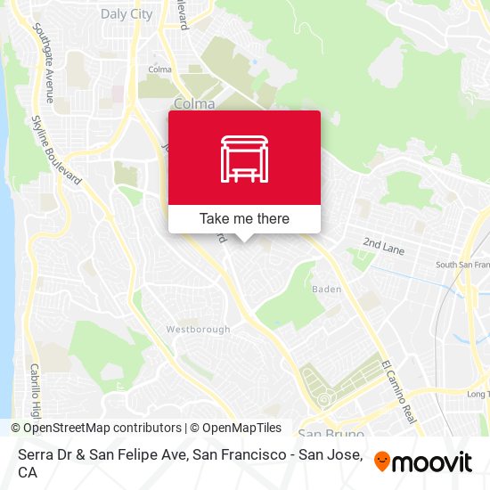 Serra Dr & San Felipe Ave map
