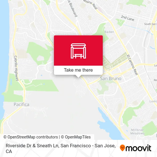 Riverside Dr & Sneath Ln map