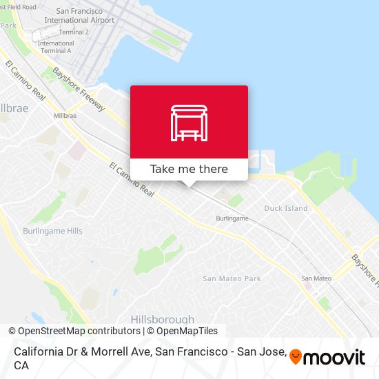 California Dr & Morrell Ave map