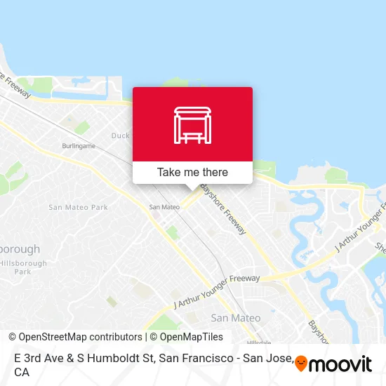E 3rd Ave & S Humboldt St map