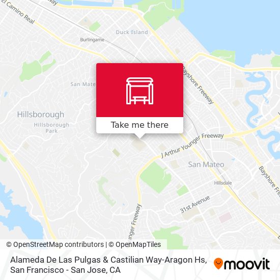 Mapa de Alameda De Las Pulgas & Castilian Way-Aragon Hs