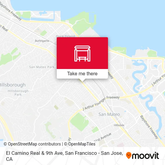 Mapa de El Camino Real & 9th Ave