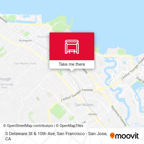 Mapa de S Delaware St & 10th Ave