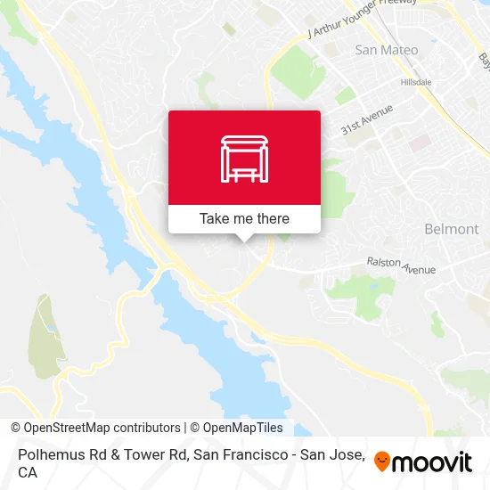 Polhemus Rd & Tower Rd map