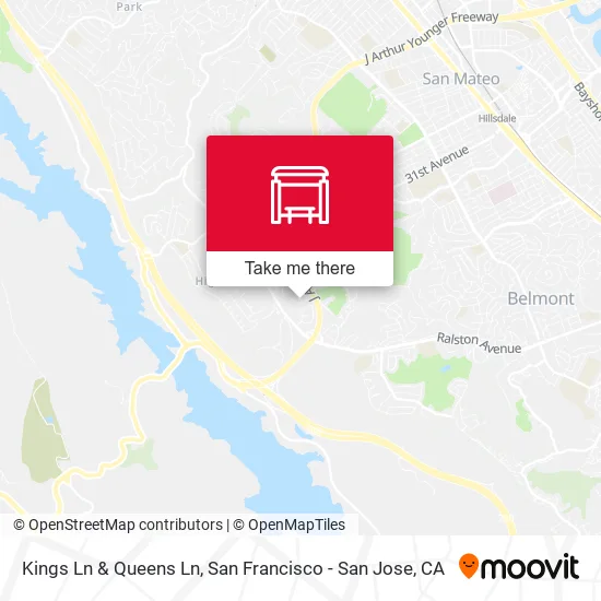 Kings Ln & Queens Ln map