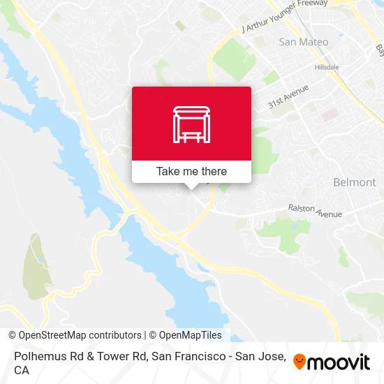 Polhemus Rd & Tower Rd map
