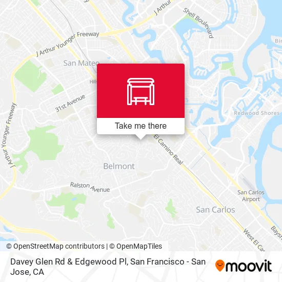 Davey Glen Rd & Edgewood Pl map