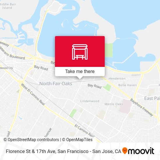 Florence St & 17th Ave map