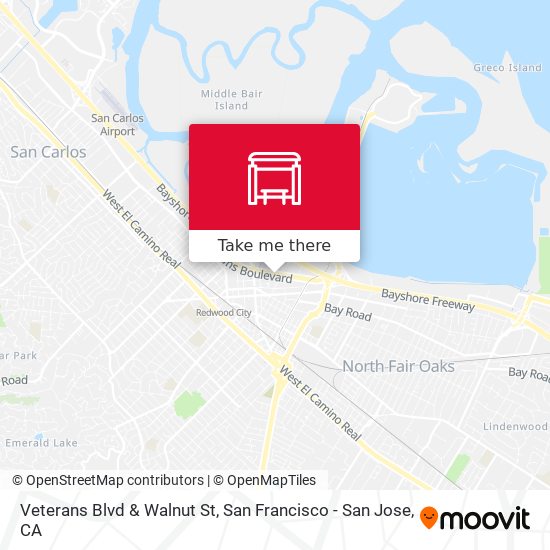 Veterans Blvd & Walnut St map