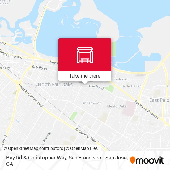 Bay Rd & Christopher Way map