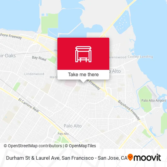 Durham St & Laurel Ave map