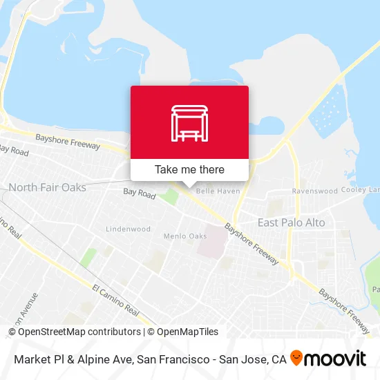 Market Pl & Alpine Ave map