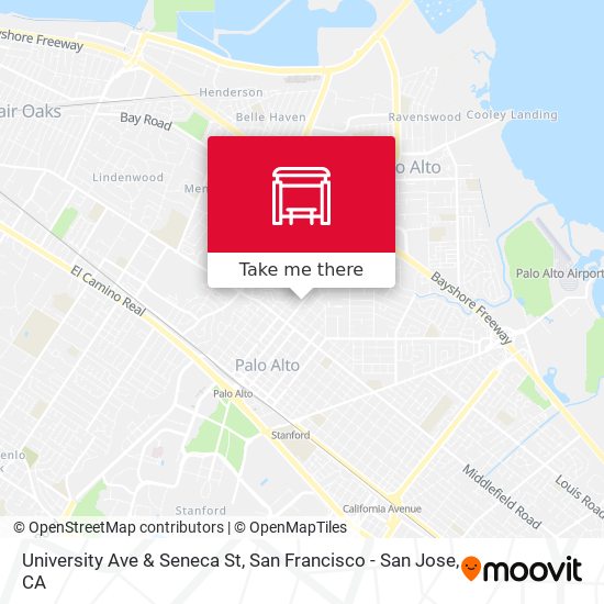 University Ave & Seneca St map