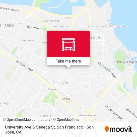 University Ave & Seneca St map