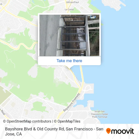 Mapa de Bayshore Blvd & Old County Rd