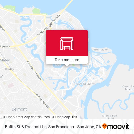 Baffin St & Prescott Ln map