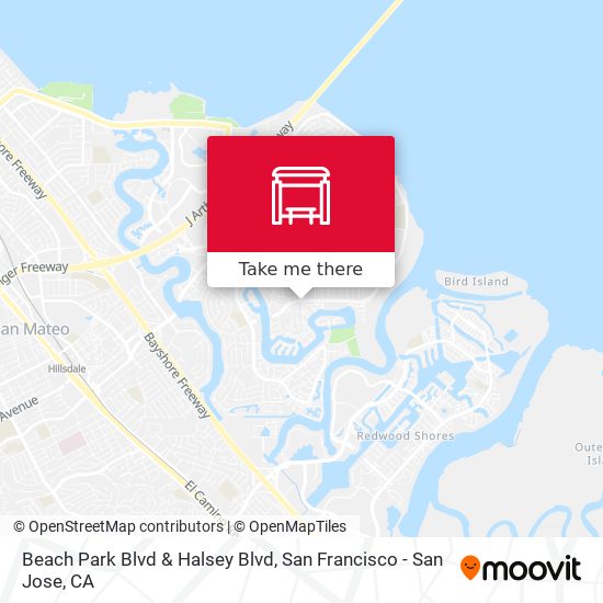 Beach Park Blvd & Halsey Blvd map