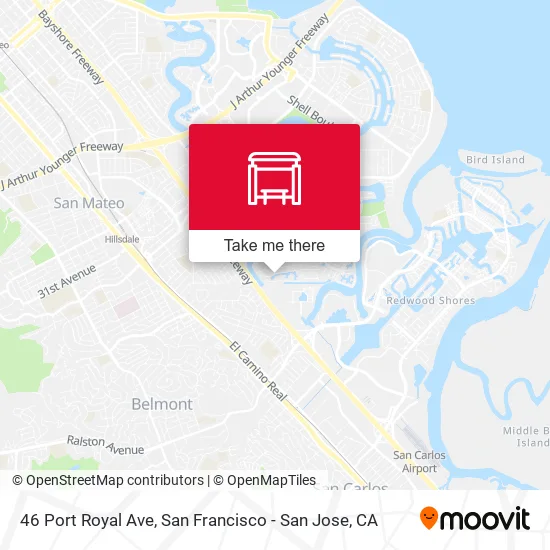 46 Port Royal Ave map